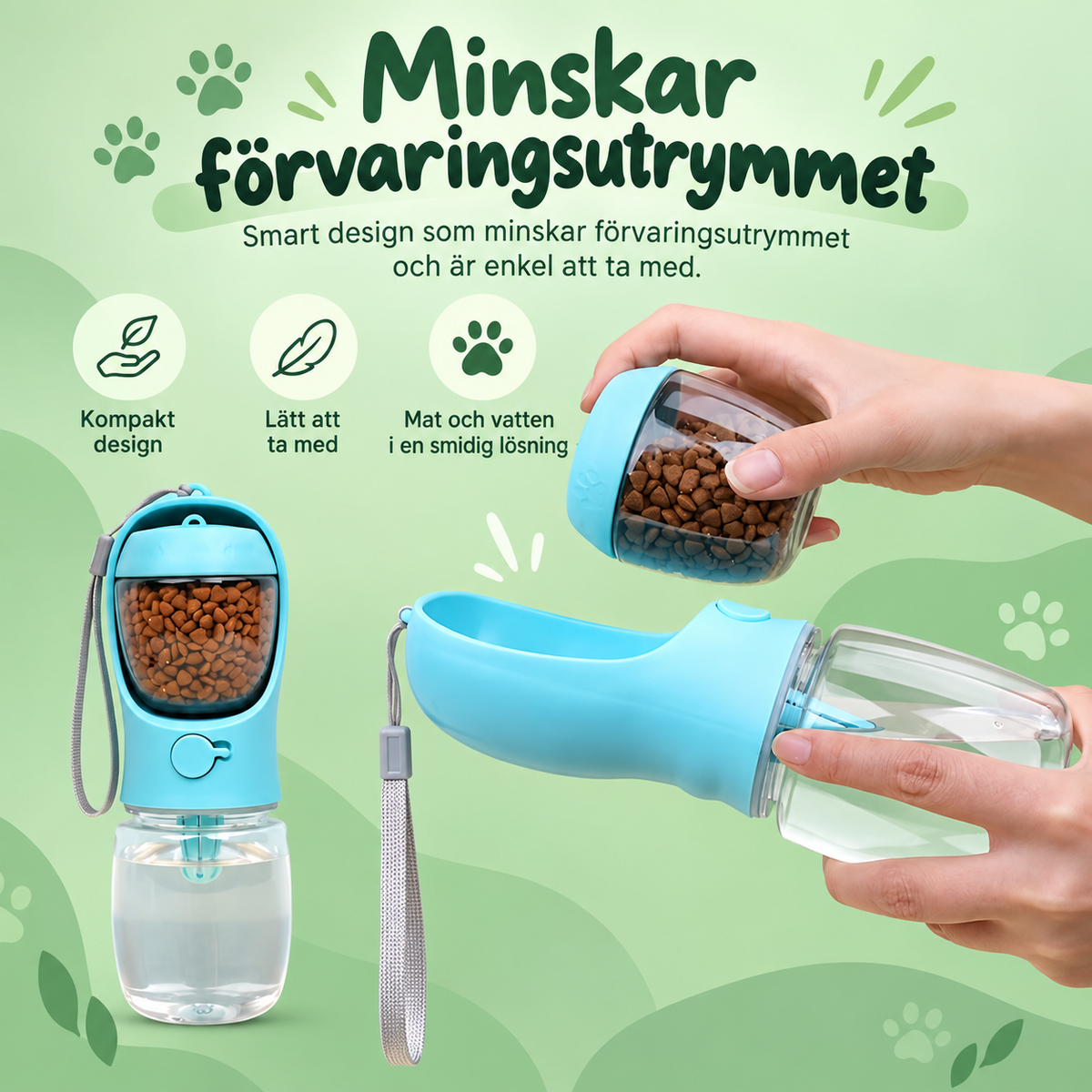 Bärbar Vattenflaska för Hund